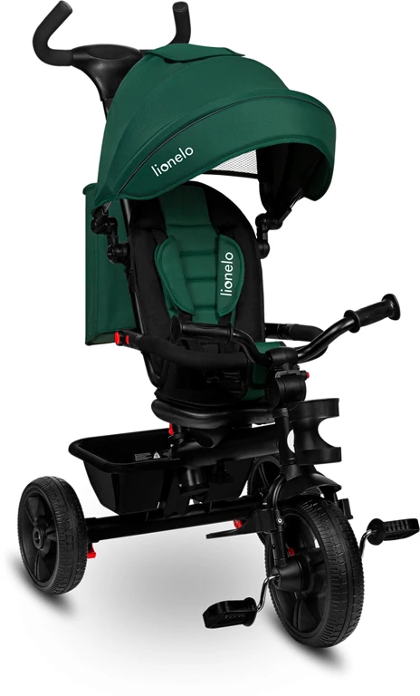 Триколісний велосипед Lionelo Haari Green Emerald
